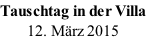 Tauschtag in der Villa 12. März 2015